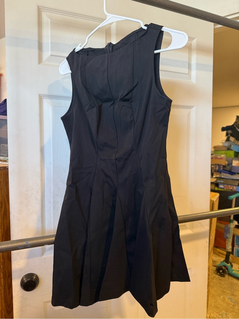 Amazon Black Sleeveless Mini Dress